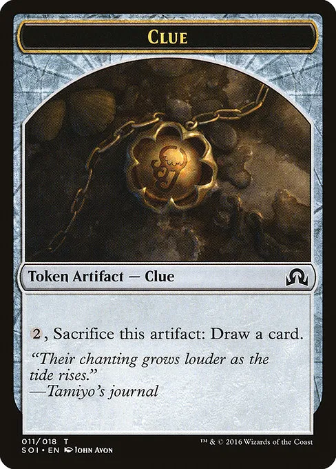 Clue · Shadows over Innistrad Tokens 11/20