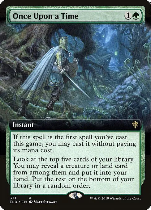 Once Upon a Time · Throne of Eldraine 371/398