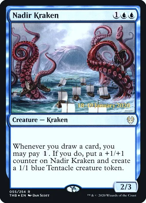Nadir Kraken · Theros Beyond Death Promos 55s/137