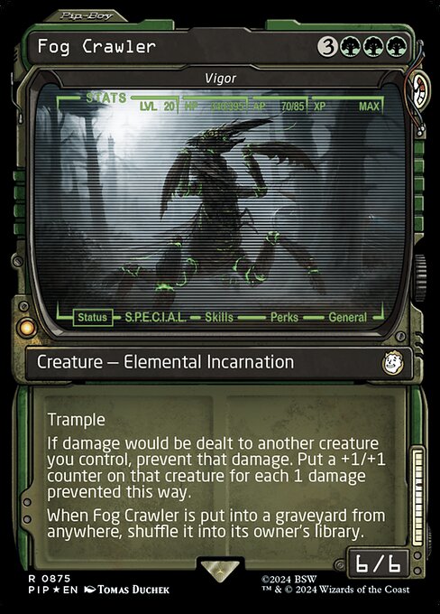 Vigor · Fallout 875/1068