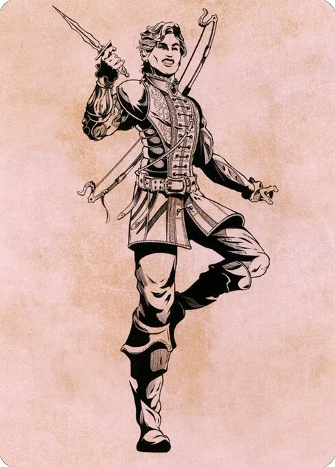 Astarion, the Decadent // Astarion, the Decadent · Battle for Baldur's Gate Art Series 62/81