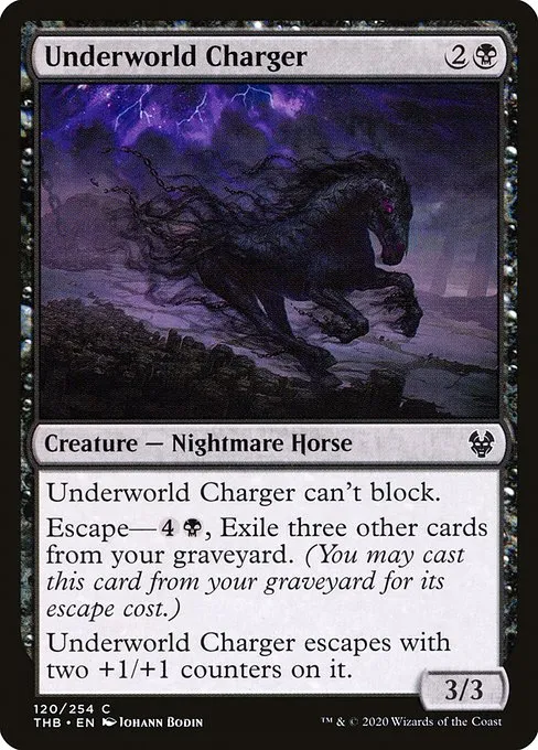 Underworld Charger · Theros Beyond Death 120/358
