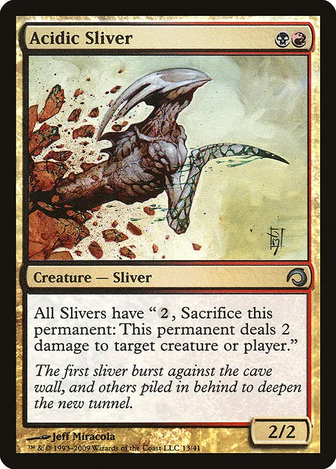 Acidic Sliver · Premium Deck Series: Slivers 13/41
