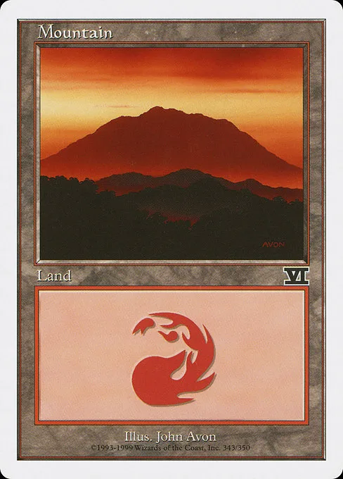 Mountain · Classic Sixth Edition 343/351