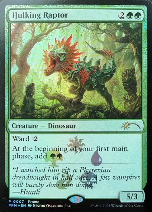 Hulking Raptor · Media and Collaboration Promos 2026-9/93