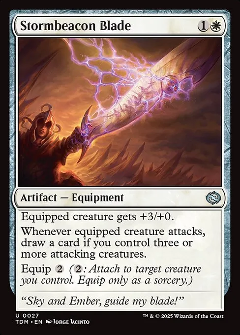 Stormbeacon Blade · Tarkir: Dragonstorm 27/427