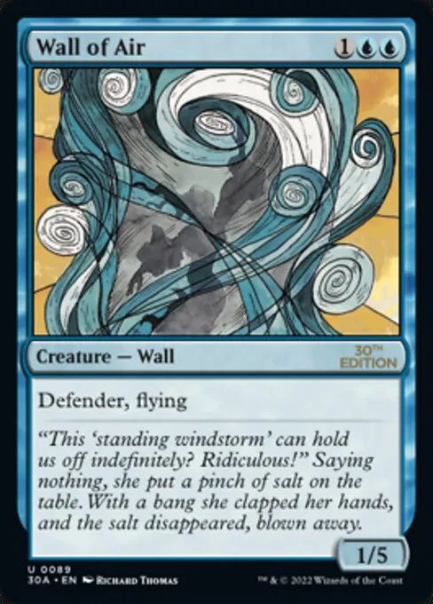 Wall of Air · 30th Anniversary Edition 89/594