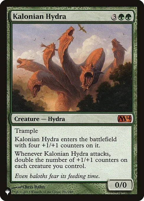 Kalonian Hydra · The List M14-181/5050