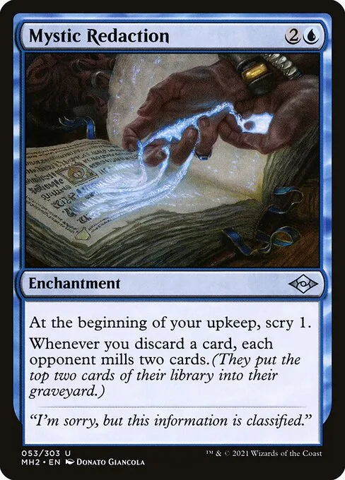 Mystic Redaction · Modern Horizons 2 53/493