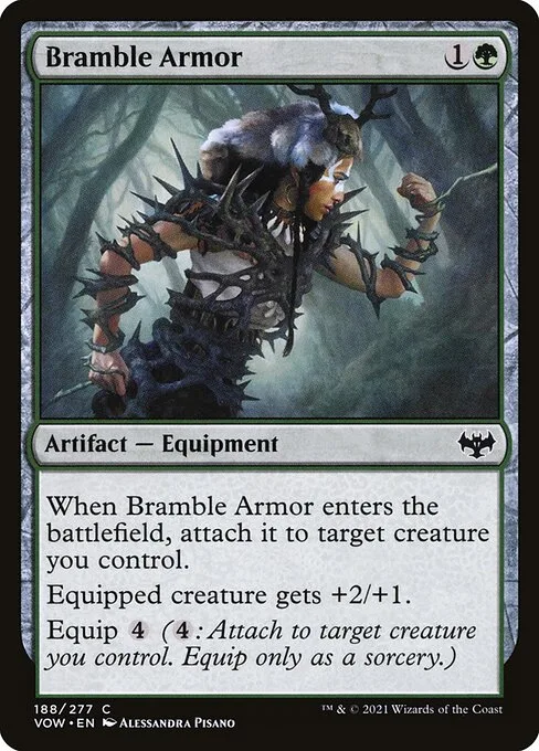 Bramble Armor · Innistrad: Crimson Vow 188/423