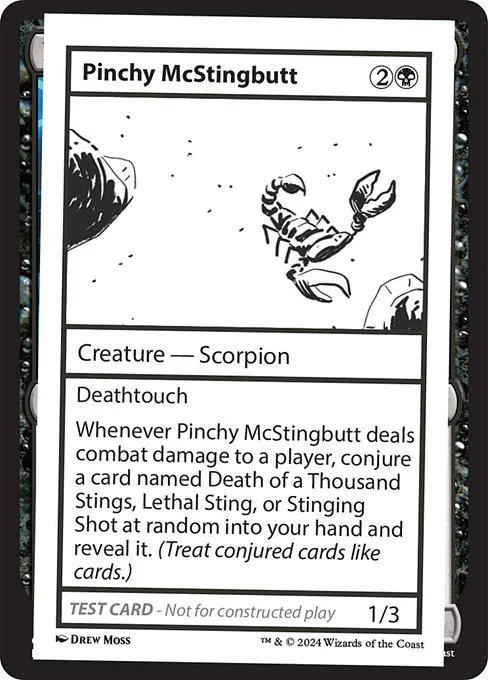 Pinchy McStingbutt · Mystery Booster 2 552/385