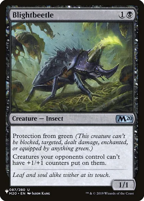 Blightbeetle · The List M20-87/5050