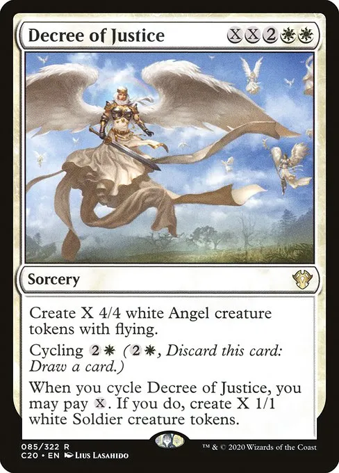 Decree of Justice · Commander 2020 85/322