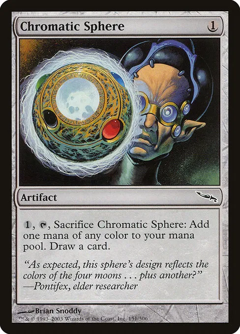 Chromatic Sphere · Mirrodin 151/306