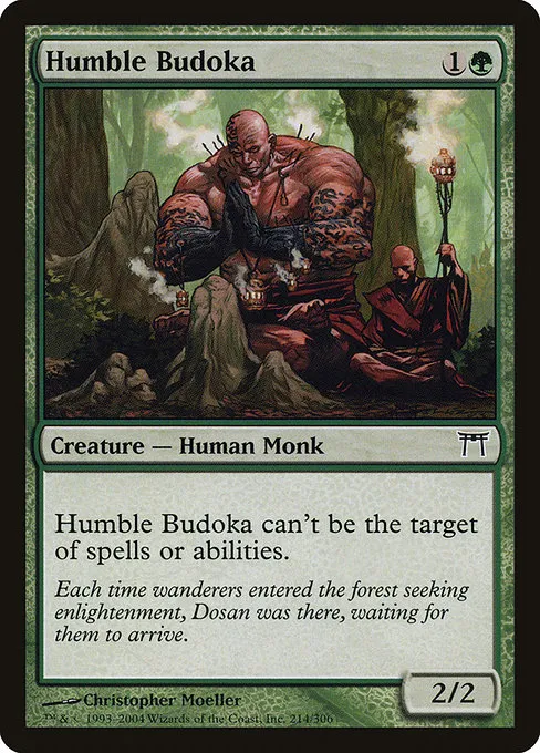 Humble Budoka · Champions of Kamigawa 214/307