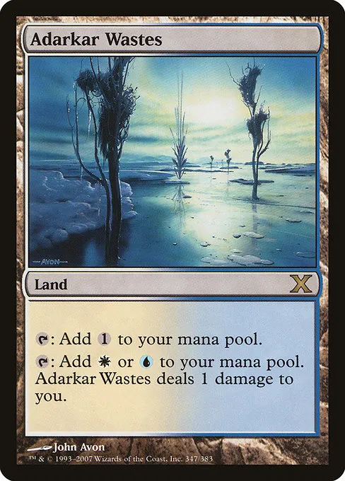 Adarkar Wastes · Tenth Edition 347/510
