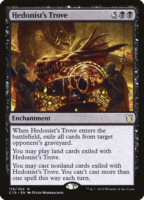 Hedonist's Trove · Commander 2019 119/302