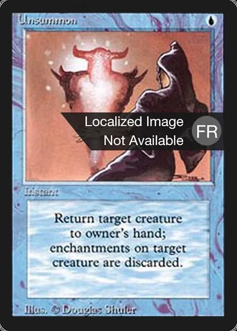 Unsummon · Foreign Black Border 87/307