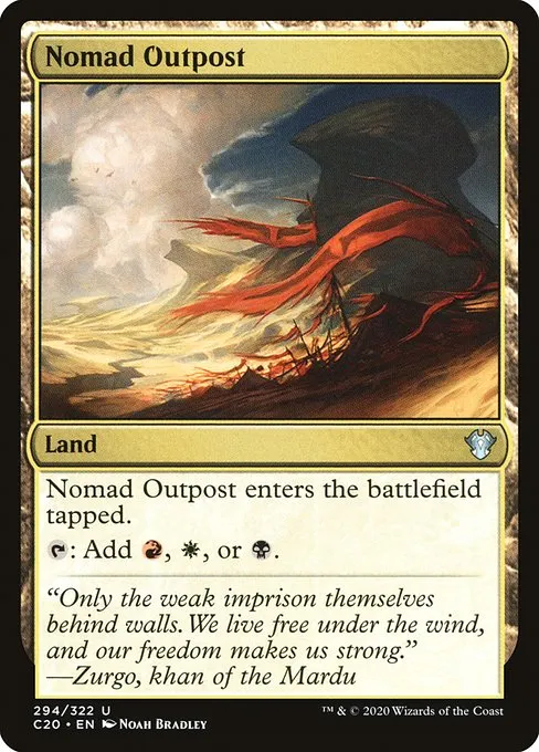 Nomad Outpost · Commander 2020 294/322
