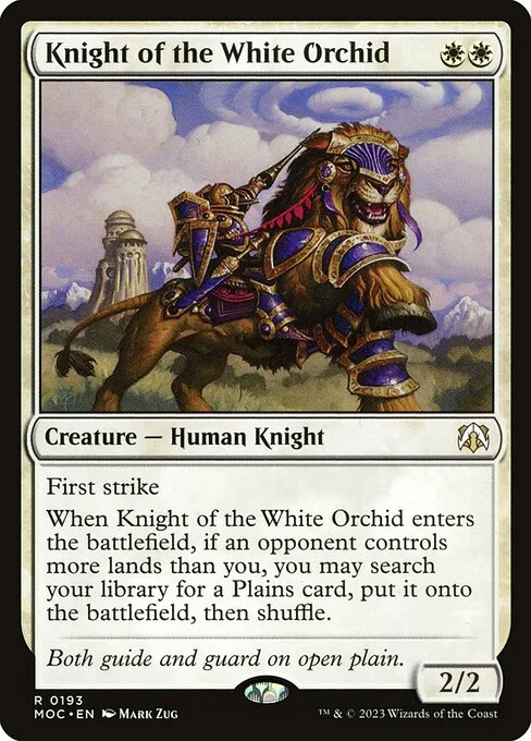 Knight of the White Orchid · March of the Machine Commander 193/450