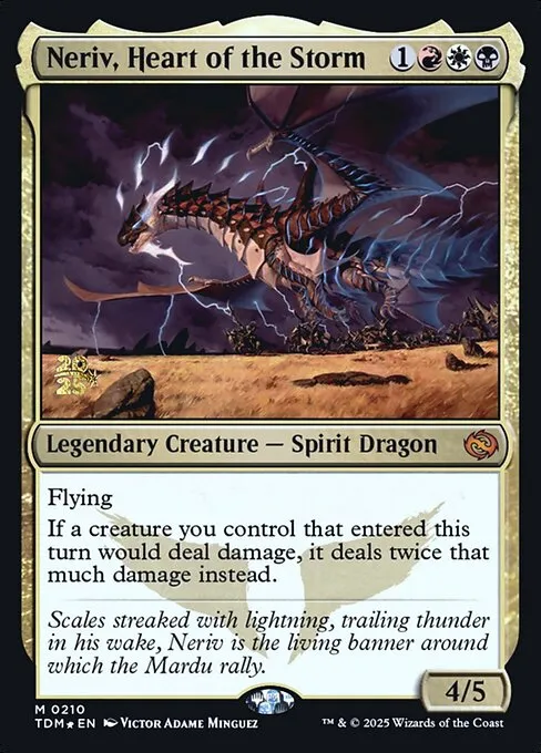 Neriv, Heart of the Storm · Tarkir: Dragonstorm Promos 210s/160