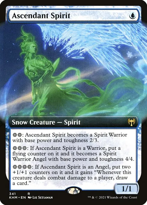 Ascendant Spirit · Kaldheim 341/425