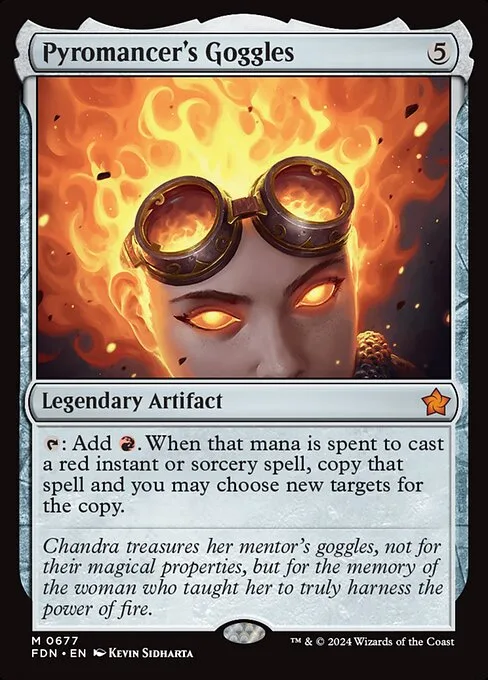 Pyromancer's Goggles · Foundations 677/771