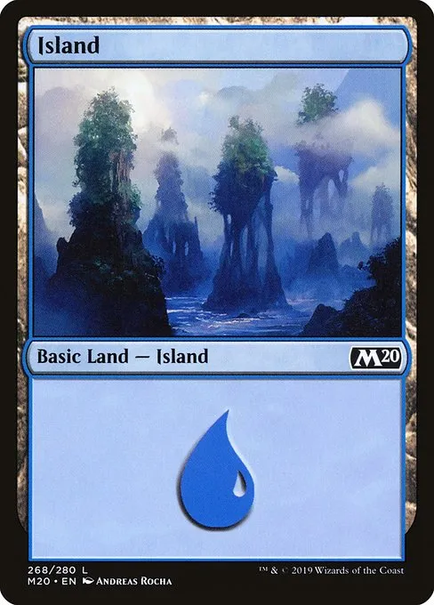 Island · Core Set 2020 268/346