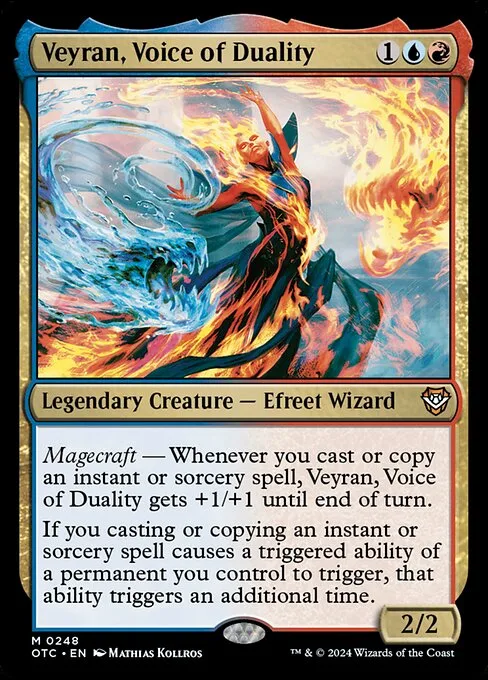Veyran, Voice of Duality · Outlaws of Thunder Junction Commander 248/342