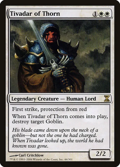 Tivadar of Thorn · Time Spiral 44/301