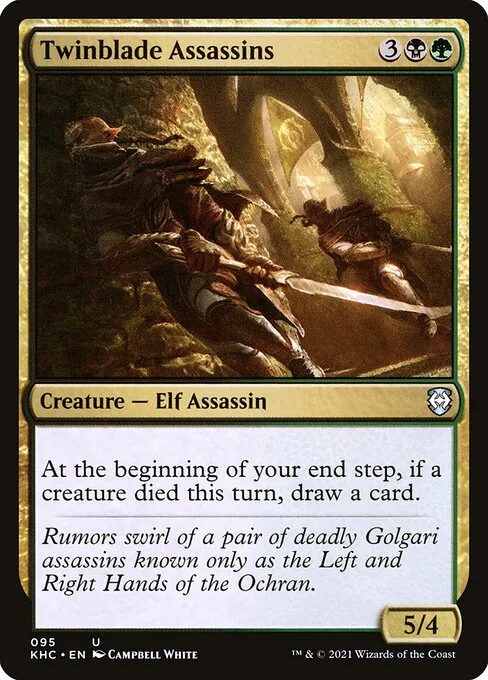 Twinblade Assassins · Kaldheim Commander 95/119