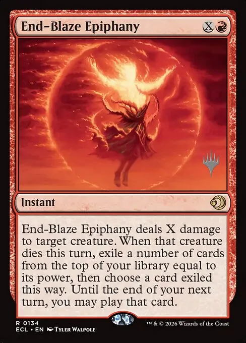 End-Blaze Epiphany · Lorwyn Eclipsed Promos 134p/87