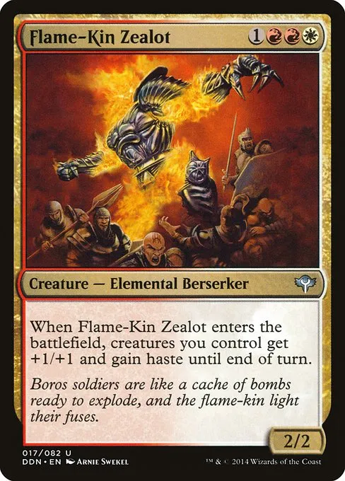 Flame-Kin Zealot · Duel Decks: Speed vs. Cunning 17/82