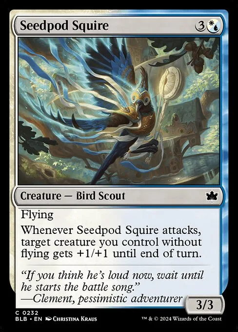 Seedpod Squire · Bloomburrow 232/398