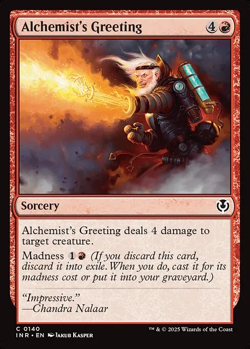 Alchemist's Greeting · Innistrad Remastered 140/495