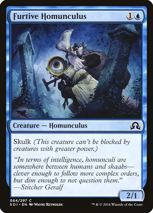 Furtive Homunculus · Shadows over Innistrad 64/302