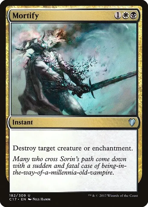 Mortify · Commander 2017 182/309