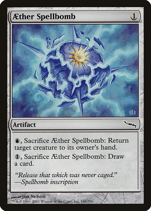Aether Spellbomb · Mirrodin 141/306
