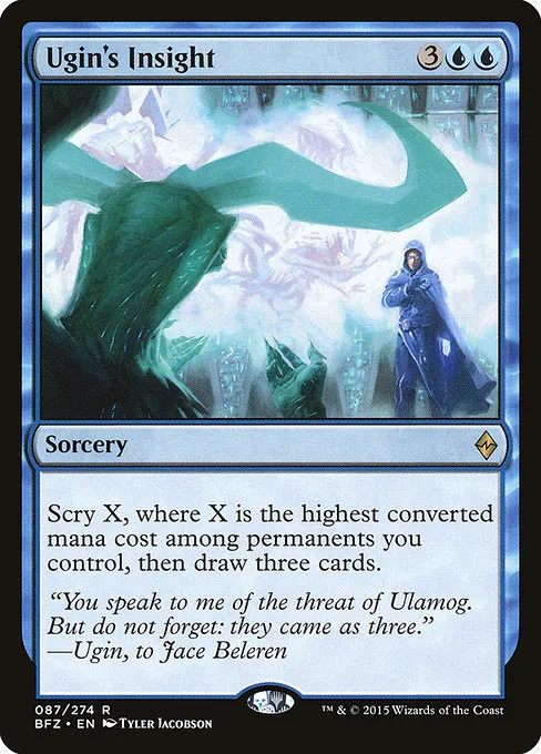 Ugin's Insight · Battle for Zendikar 87/299