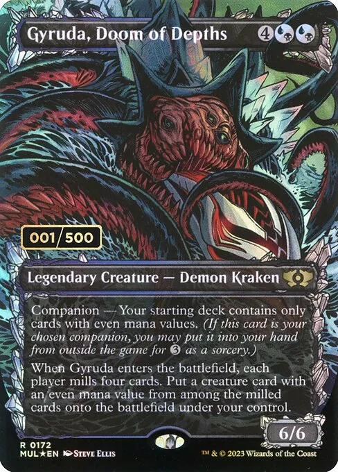 Gyruda, Doom of Depths · Multiverse Legends 172z/261