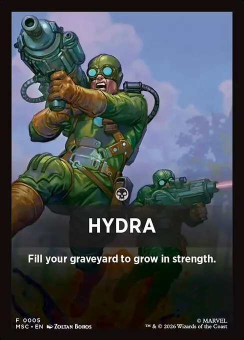 Hydra · Marvel Super Heroes Jumpstart Front Cards 5/61