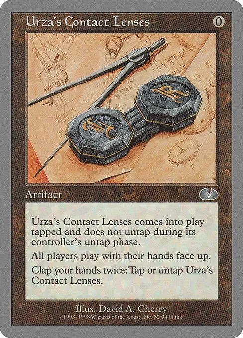 Urza's Contact Lenses · Unglued 82/88