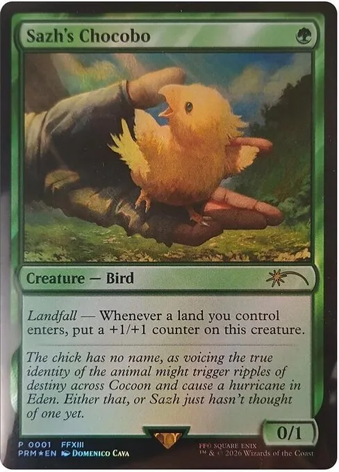 Sazh's Chocobo · Media and Collaboration Promos 2026-17/93