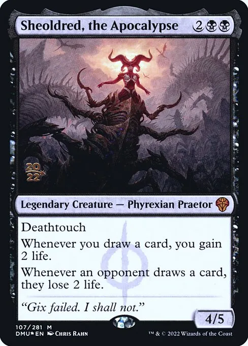 Sheoldred, the Apocalypse · Dominaria United Promos 107s/161
