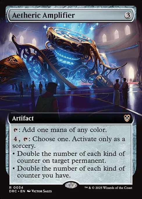 Aetheric Amplifier · Aetherdrift Commander 34/184