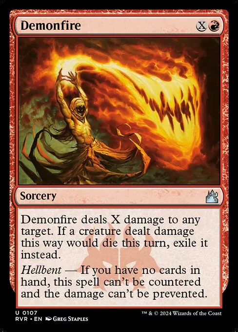 Demonfire · Ravnica Remastered 107/531