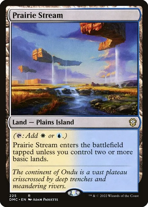 Prairie Stream · Dominaria United Commander 225/240