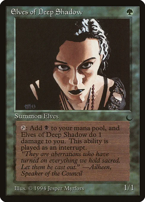 Elves of Deep Shadow · The Dark 76/122