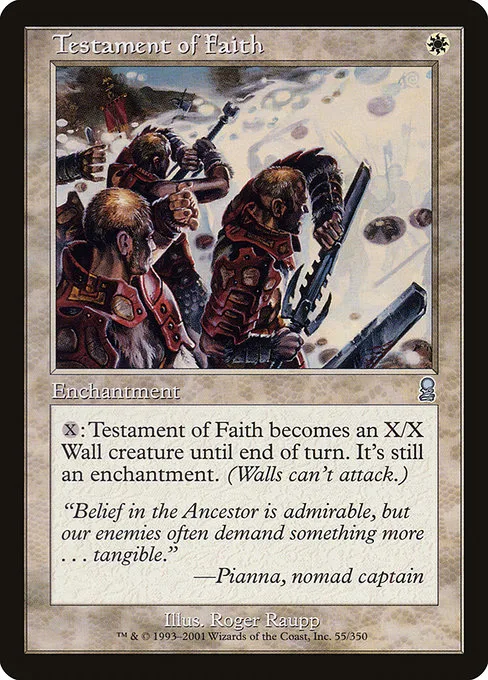 Testament of Faith · Odyssey 55/353