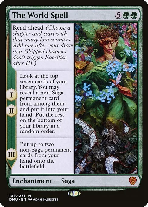 The World Spell · Dominaria United 189/453